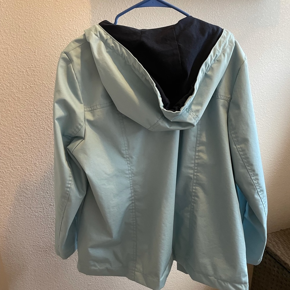Talbots rain/wind breaker like new. Worn once